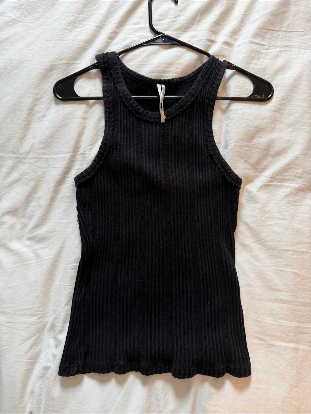 Anthropology Black Knit Tank Size S